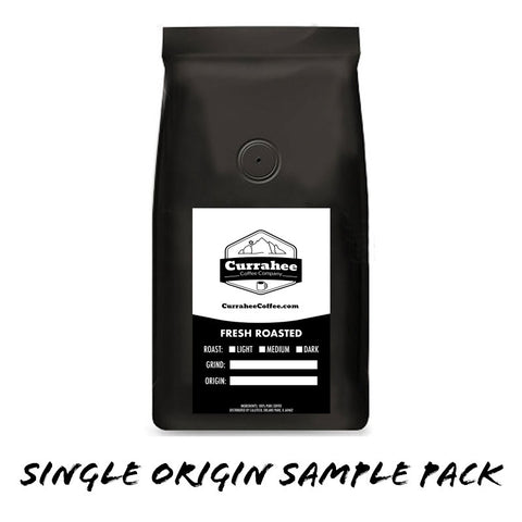 Single Origin Sample Pack: Brazilian, Colombian, Costa Rican, Ethiopian, Honduran, Tanzanian