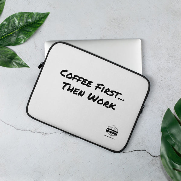 Currahee Coffee Laptop Sleeve